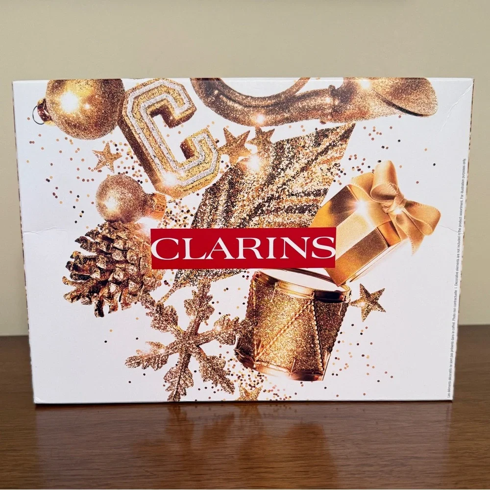 Clarins 1.6 oz Double Serum Collection Gift Set with Beauty Flash Balm + Lip Oil - Picture 2 of 9
